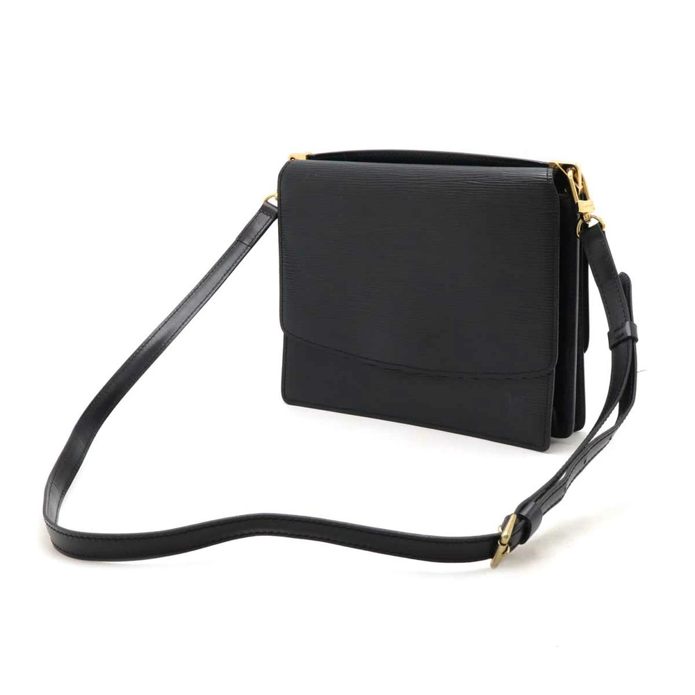 Louis Vuitton Grenelle Black Epi Crossbody Noir Leather Bag